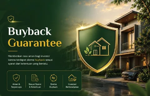 Skema Buyback Guarantee Bumi Citra Regency yang berlaku sesuai syarat dan ketentuan pengembang